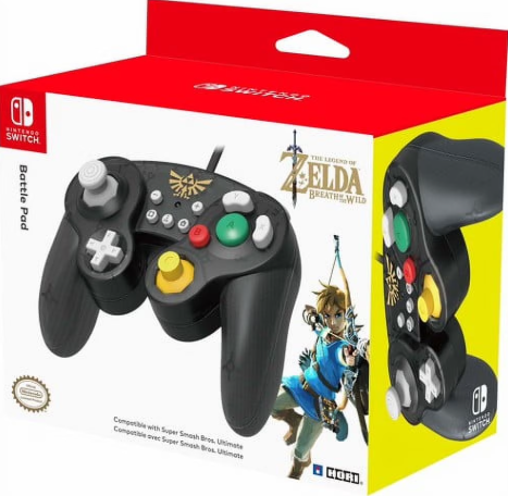Control Battle Pad Original Nintendo Switch (HORI) | Zelda Breath of the Wild