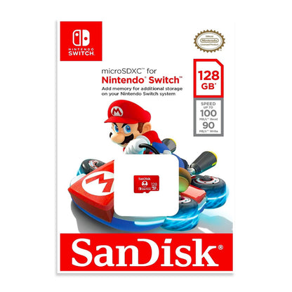 MicroSD SanDisk Mario Kart 128GB / Nintendo Switch