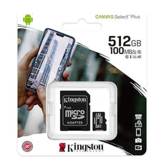 Memoria MicroSD Kingston 512GB