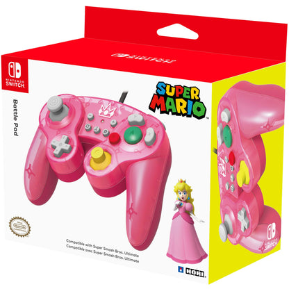 Control Battle Pad Original Nintendo Switch (HORI) | Princess Peach