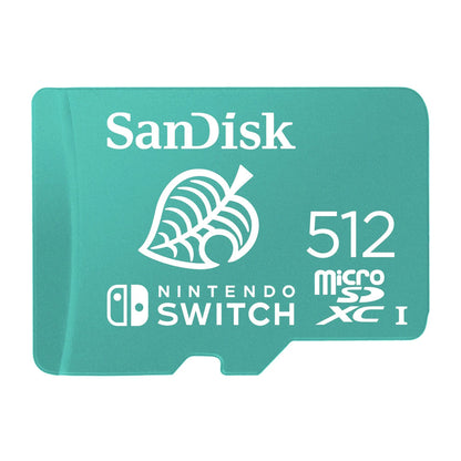 MicroSD SanDisk Animal Crossing 512GB / Nintendo Switch