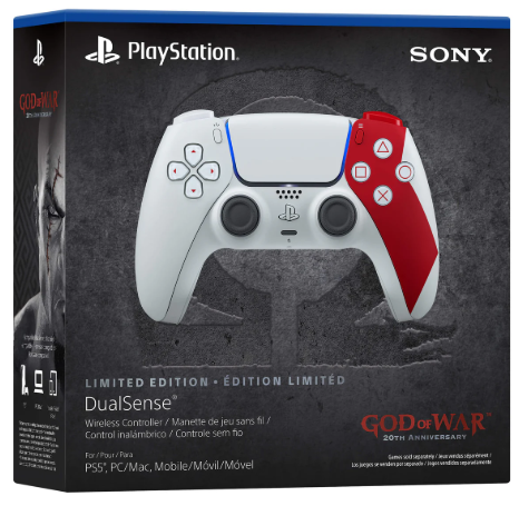 Dualsense PS5 God of War EDICIÓN LIMITADA | 30° Aniversario