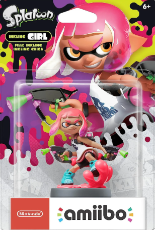 Amiibo de Inkling Chica | Splatoon