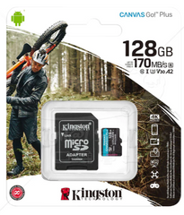 Memoria MicroSD Kingston CANVAS Go Plus 128 gb