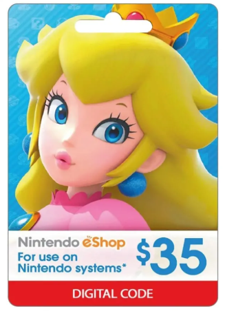 E-GIFT CARD Nintendo | $35 (REGIÓN USA)