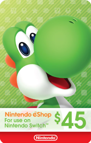 E-GIFT CARD Nintendo | $45 (REGIÓN USA)