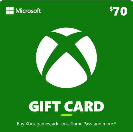E-GIFT CARD Xbox | $70 (REGIÓN USA)