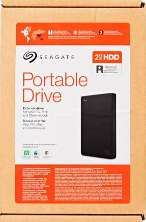 Disco duro externo de 2TB | Seagate