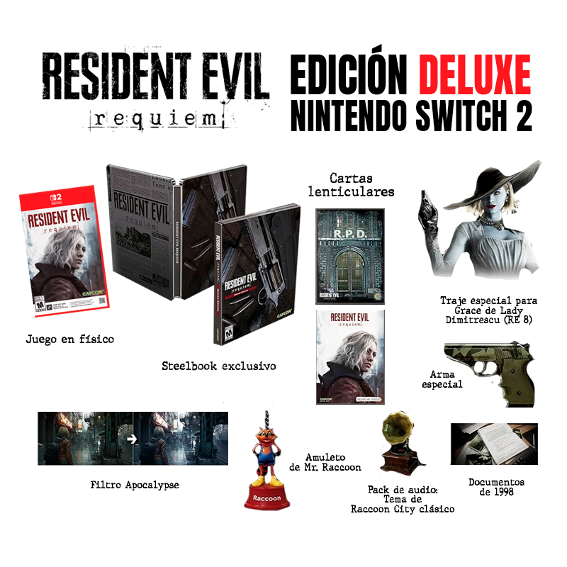 Edición DELUXE de Resident Evil 9 Requiem | Nintendo Switch 2