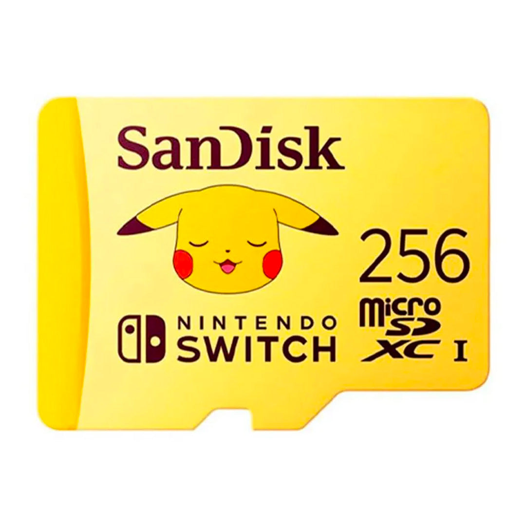 MicroSD SanDisk Pokémon 256GB / Nintendo Switch