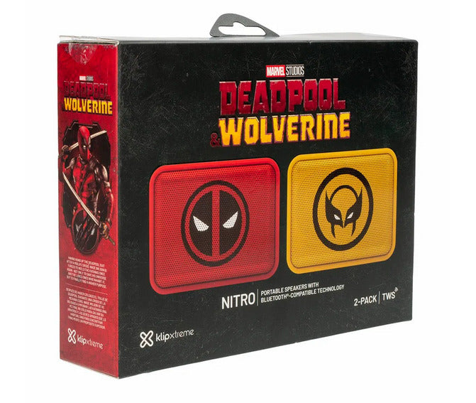 Bocina Bluetooth Wolverine/Deadpool / Klipxtreme