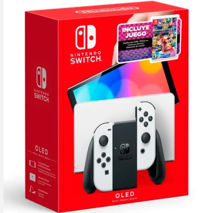 Nintendo Switch OLED Blanca