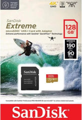 MicroSD SanDisk Extreme 128GB