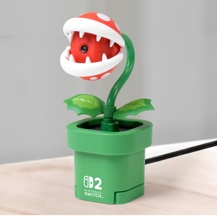 Cámara de Planta Piraña para Nintendo Switch 2